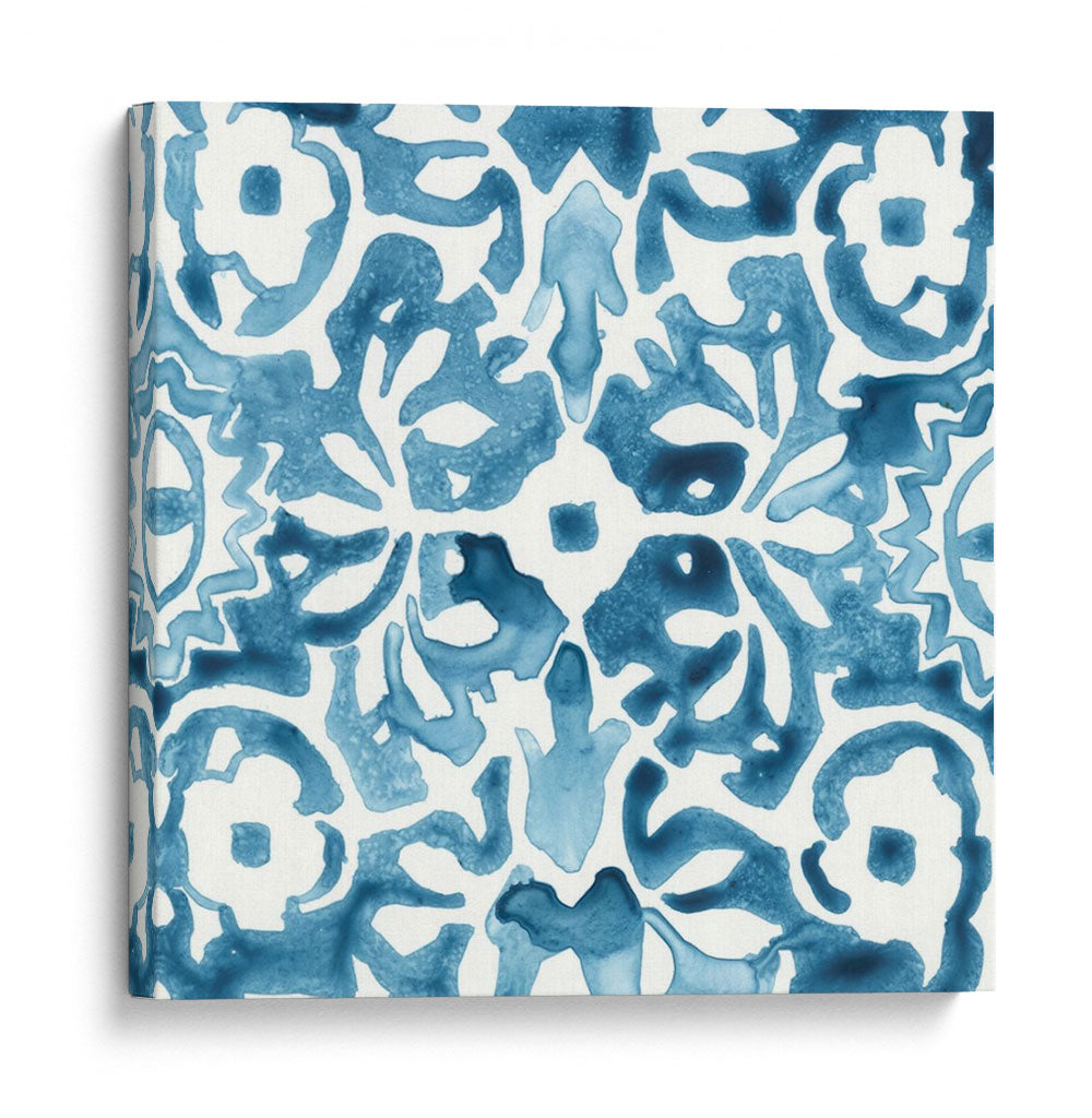 Sampler Indigo V - June Erica Vess | Cuadro decorativo de Canvas Lab
