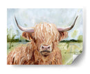 Highland Grazer Ii - Victoria Borges | Cuadro decorativo de Canvas Lab
