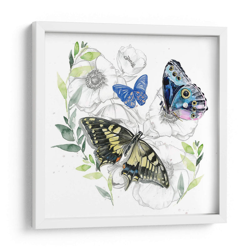 Mariposa Floral I - Jennifer Paxton Parker | Cuadro decorativo de Canvas Lab