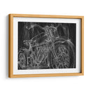 Bosquejo Mecánico De Motocicleta I - Ethan Harper | Cuadro decorativo de Canvas Lab