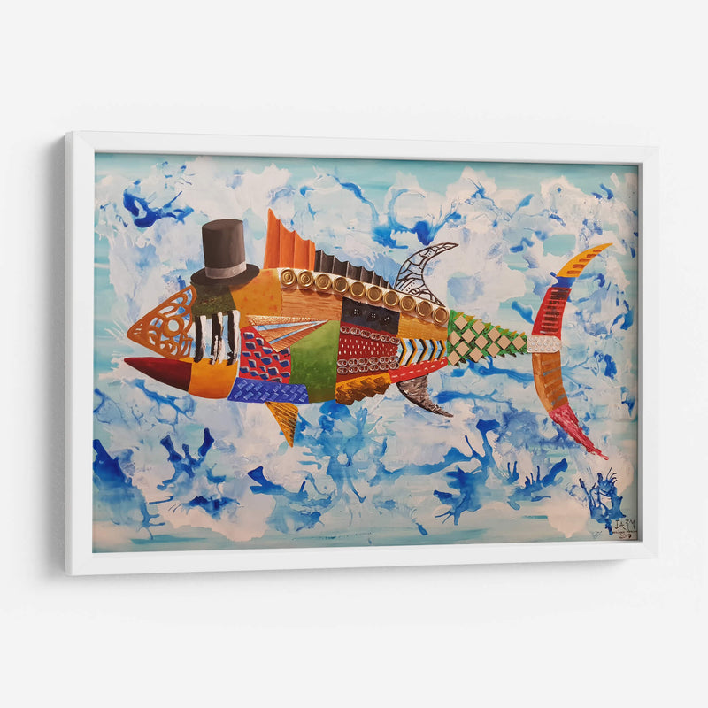 Pez ciudadano II - Rodríguez Marconi | Cuadro decorativo de Canvas Lab