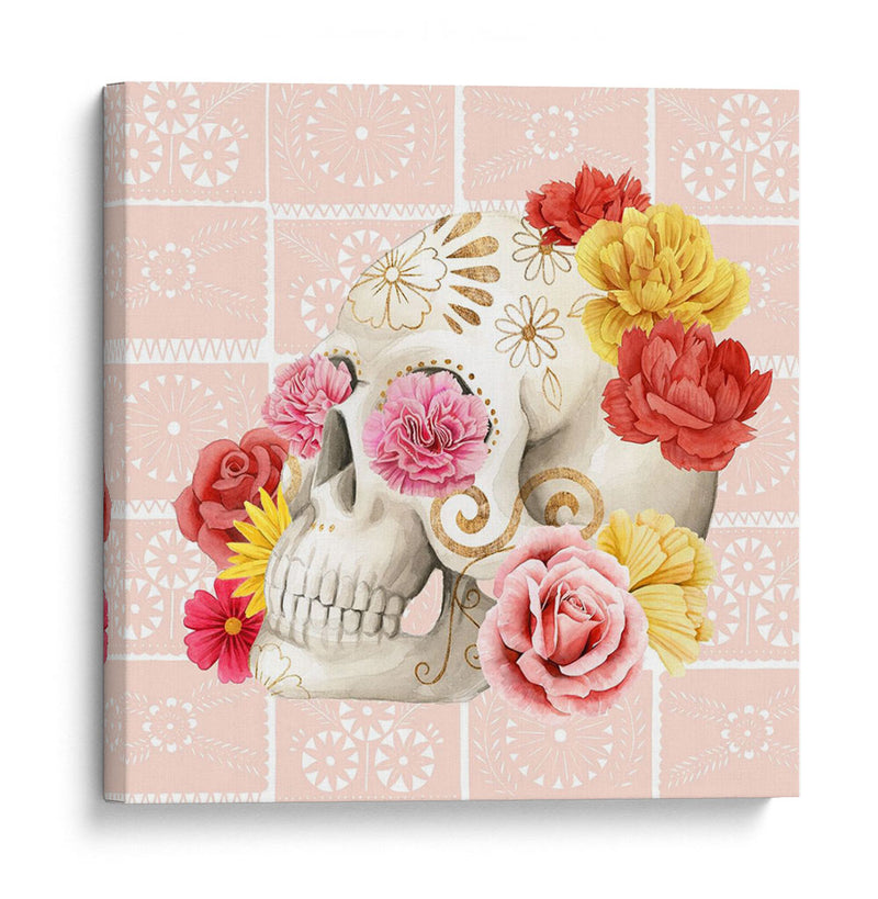 Fiesta De La Vida Muertos Iii - Grace Popp | Cuadro decorativo de Canvas Lab