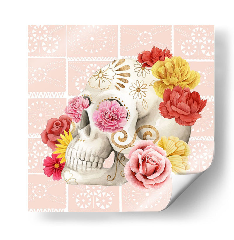 Fiesta De La Vida Muertos Iii - Grace Popp | Cuadro decorativo de Canvas Lab