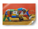 Rinoceronte - Rodríguez Marconi | Cuadro decorativo de Canvas Lab