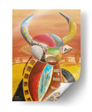 Toro Frente - Rodríguez Marconi | Cuadro decorativo de Canvas Lab