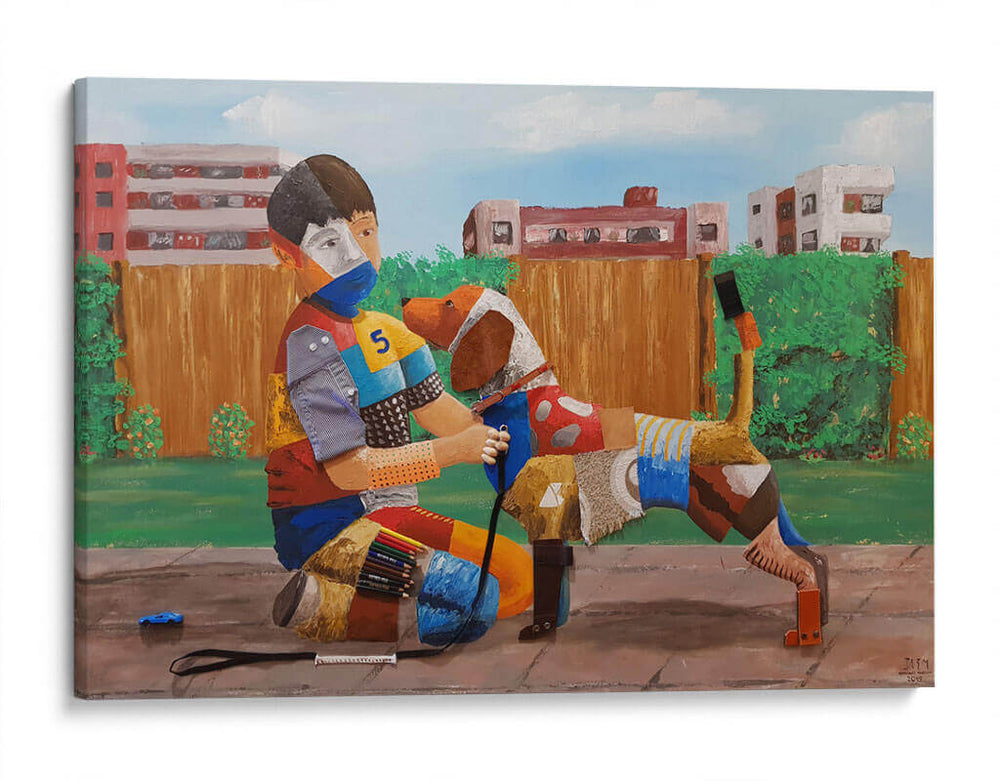 Vamos de paseo - Rodríguez Marconi | Cuadro decorativo de Canvas Lab