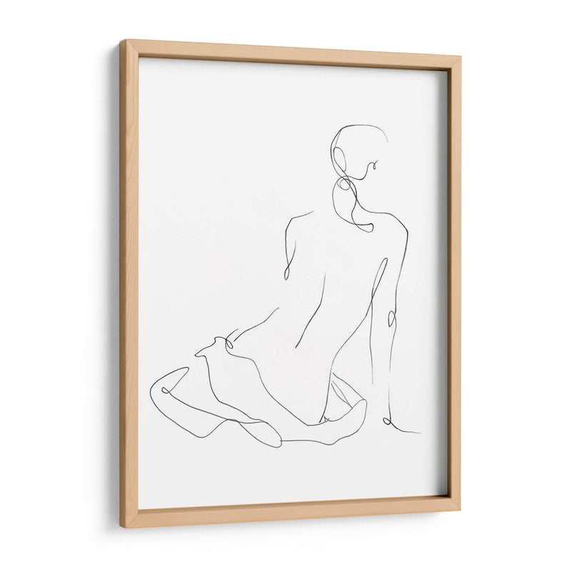 Contorno Gestural I - Ethan Harper | Cuadro decorativo de Canvas Lab