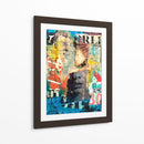 Cabeza De Collage - Erin Ashley | Cuadro decorativo de Canvas Lab