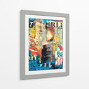 Cabeza De Collage - Erin Ashley | Cuadro decorativo de Canvas Lab