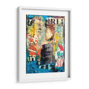 Cabeza De Collage - Erin Ashley | Cuadro decorativo de Canvas Lab