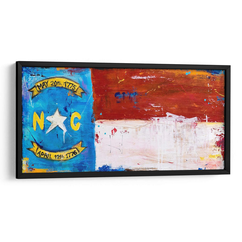 Bandera De Nc - Erin Ashley | Cuadro decorativo de Canvas Lab