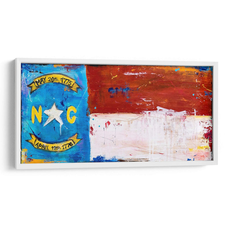 Bandera De Nc - Erin Ashley | Cuadro decorativo de Canvas Lab