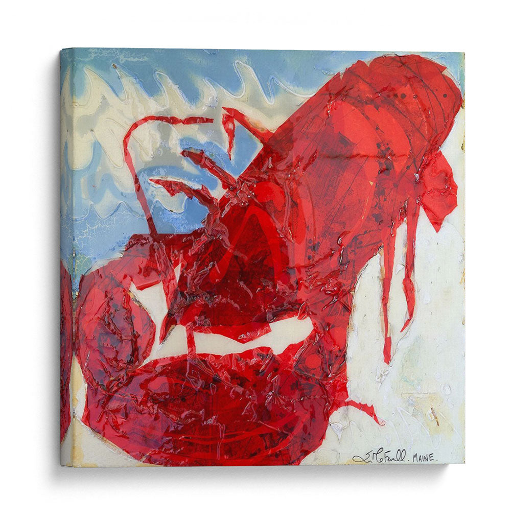 Brilliant Maine Lobster Ii - Erin McGee Ferrell | Cuadro decorativo de Canvas Lab