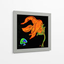 Flor de Fuego - YH | Cuadro decorativo de Canvas Lab