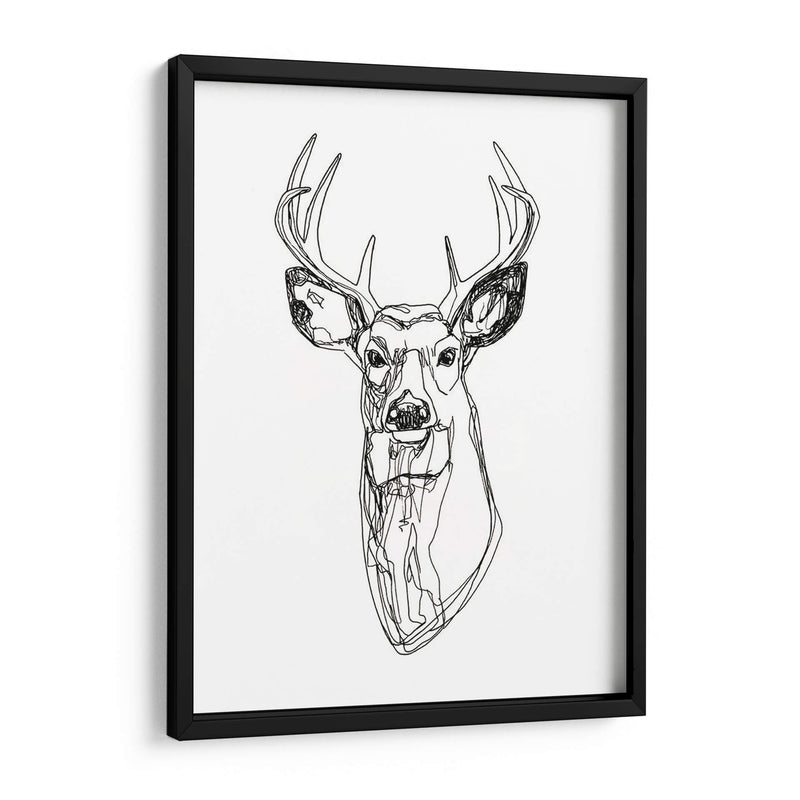 Whitetail Wireframe Ii - Emma Scarvey | Cuadro decorativo de Canvas Lab