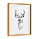 Whitetail Wireframe Ii - Emma Scarvey | Cuadro decorativo de Canvas Lab