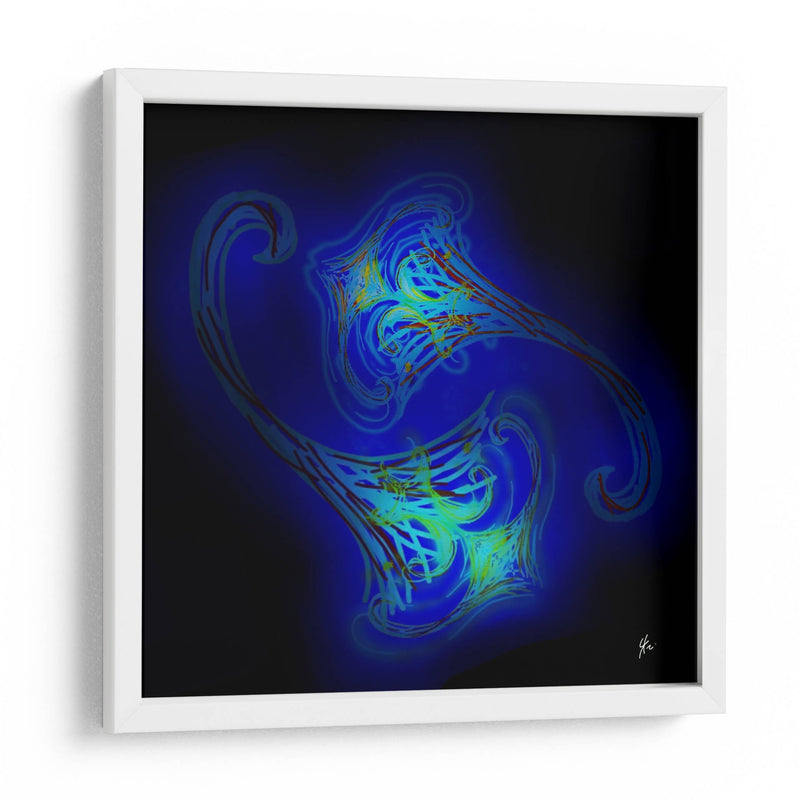 Sirenas Fluorescentes - YH | Cuadro decorativo de Canvas Lab