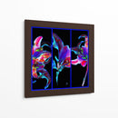 Trilogía Floreada - YH | Cuadro decorativo de Canvas Lab