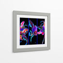 Trilogía Floreada - YH | Cuadro decorativo de Canvas Lab