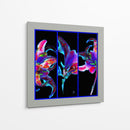 Trilogía Floreada - YH | Cuadro decorativo de Canvas Lab