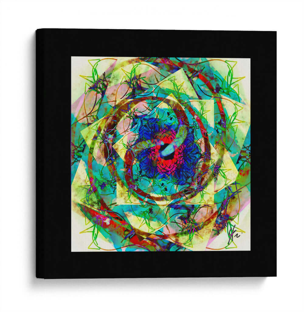 Yin y yang de papel - YH | Cuadro decorativo de Canvas Lab
