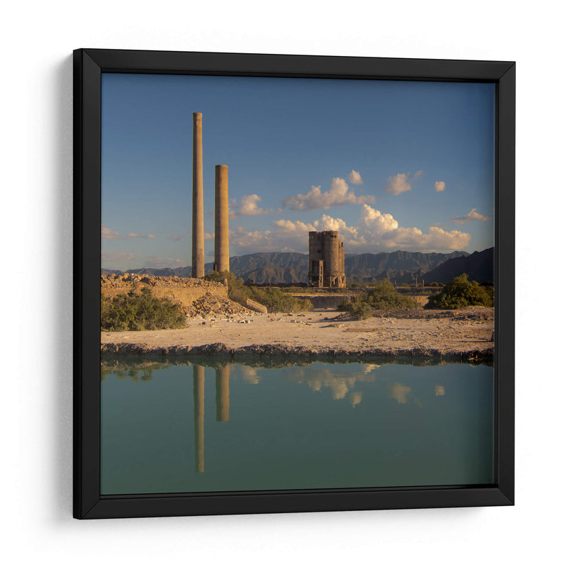 Fábrica de sal abandonada - Omar Montero | Cuadro decorativo de Canvas Lab