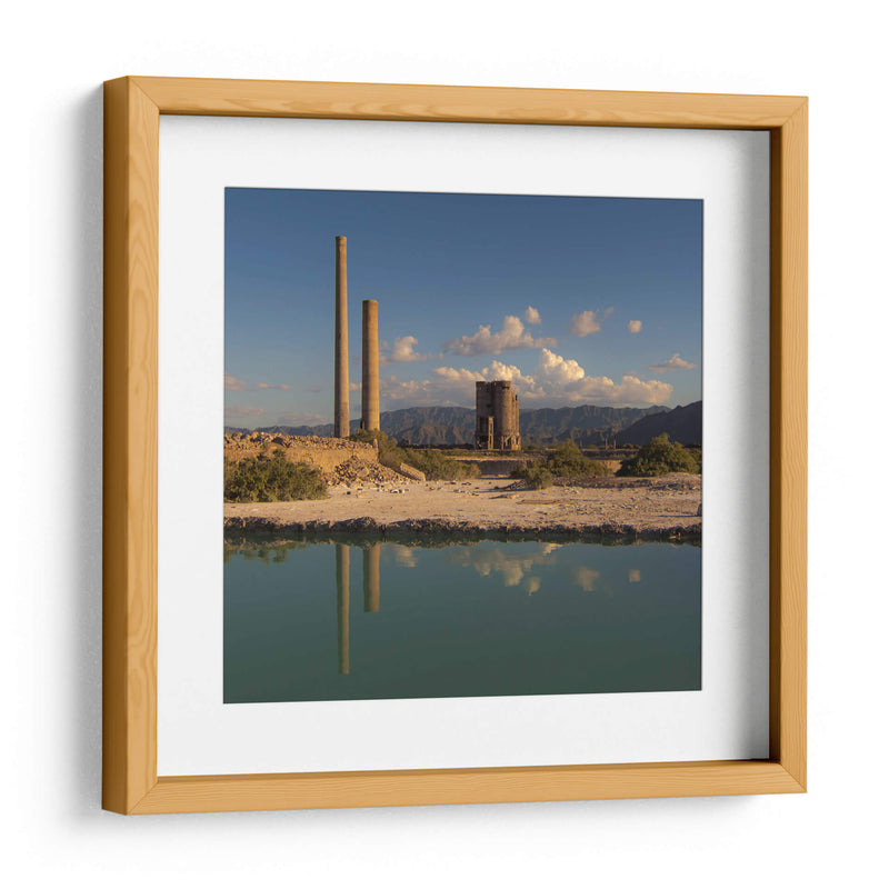 Fábrica de sal abandonada - Omar Montero | Cuadro decorativo de Canvas Lab