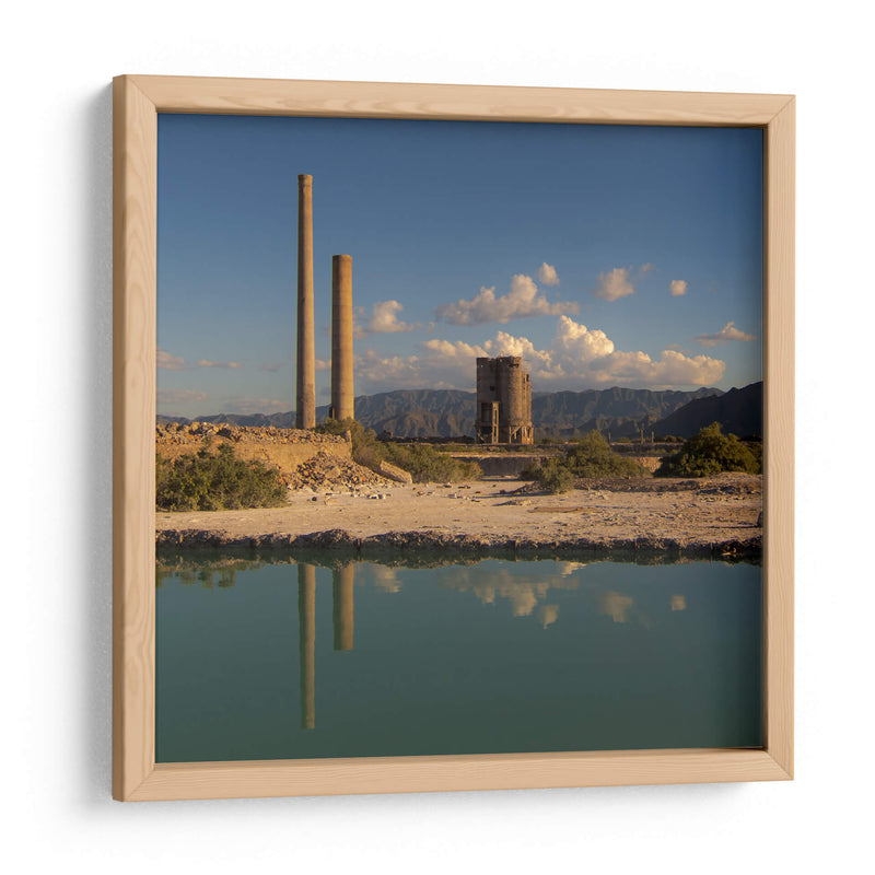 Fábrica de sal abandonada - Omar Montero | Cuadro decorativo de Canvas Lab