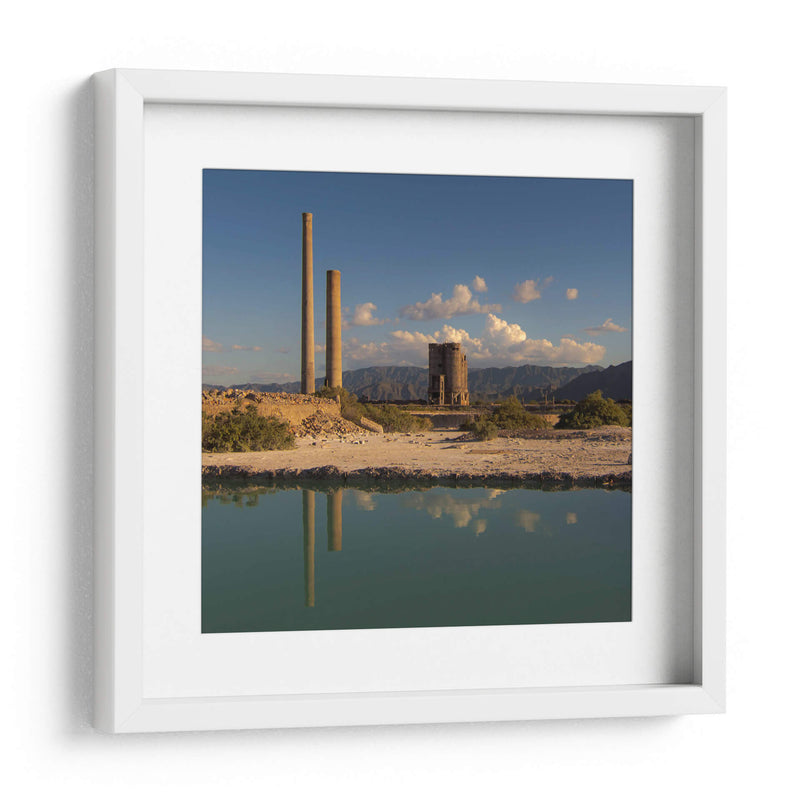 Fábrica de sal abandonada - Omar Montero | Cuadro decorativo de Canvas Lab