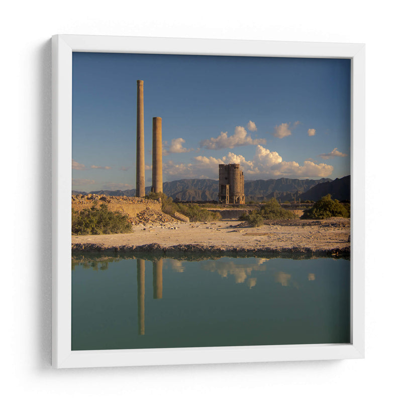 Fábrica de sal abandonada - Omar Montero | Cuadro decorativo de Canvas Lab