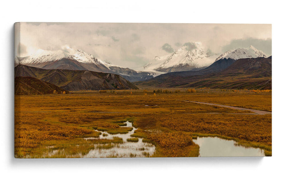 Paisaje naranja - Omar Montero | Cuadro decorativo de Canvas Lab