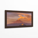 Popocatépetl y Santuario - Omar Montero | Cuadro decorativo de Canvas Lab