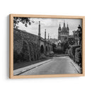 Puente e iglesia - Omar Montero | Cuadro decorativo de Canvas Lab