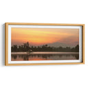 Trajinera en Xochimilco al amanecer - Omar Montero | Cuadro decorativo de Canvas Lab