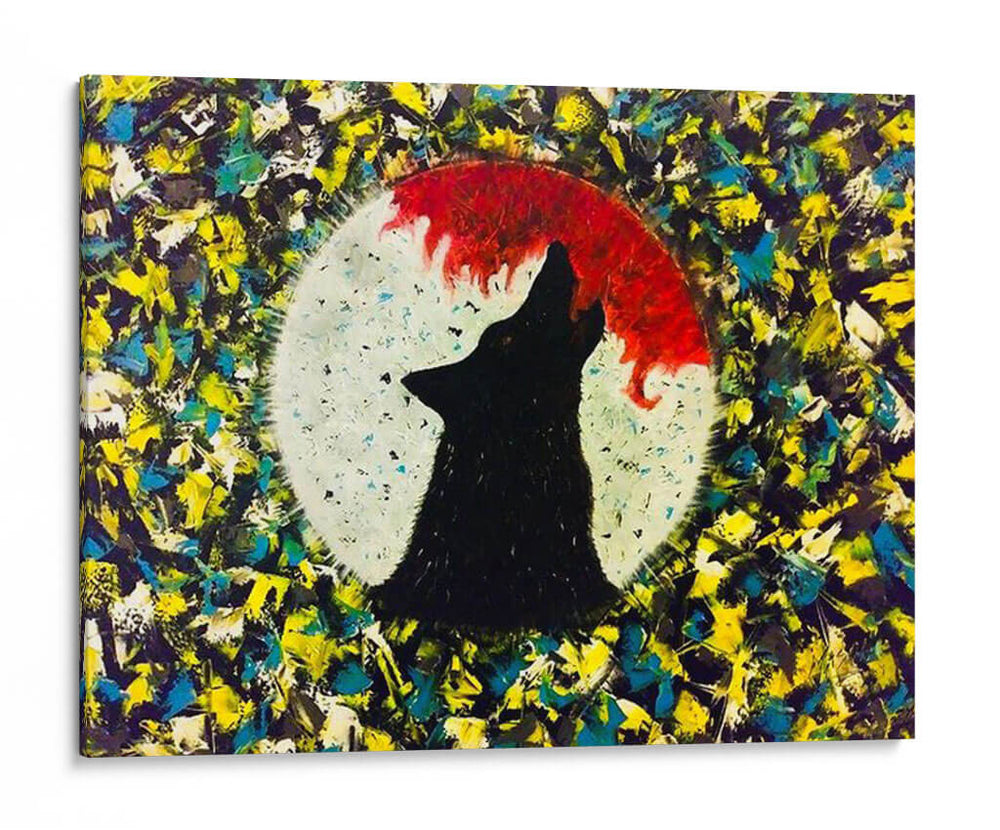 Luna de Lobo - Arte de Mason | Cuadro decorativo de Canvas Lab