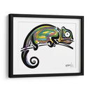 Camaleón - Gina Villalobos | Cuadro decorativo de Canvas Lab