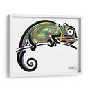 Camaleón - Gina Villalobos | Cuadro decorativo de Canvas Lab