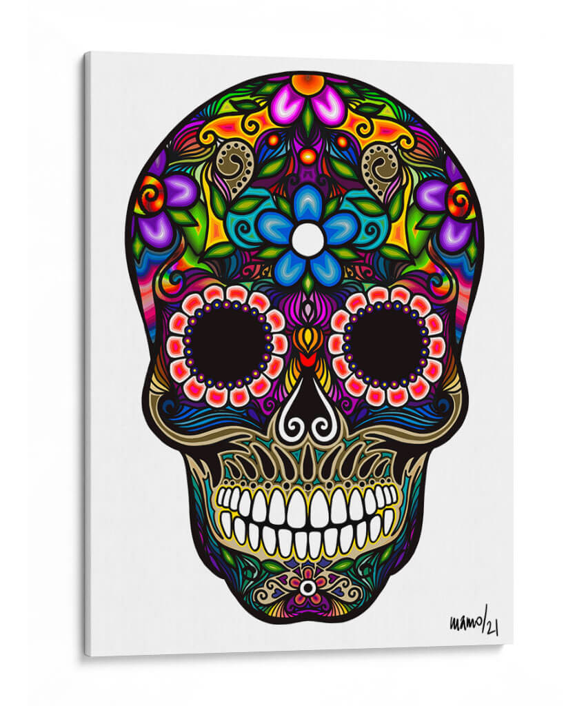 Catrina B - Gina Villalobos | Cuadro decorativo de Canvas Lab