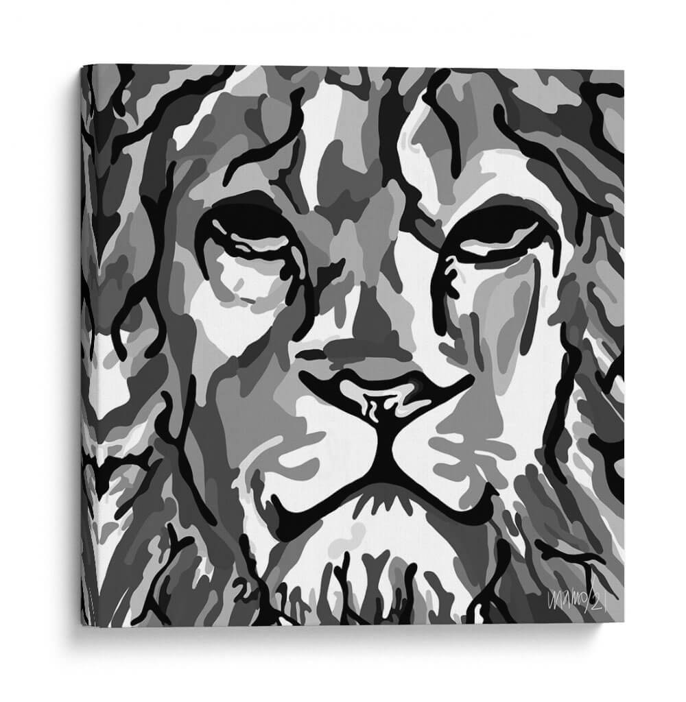 León - Gina Villalobos | Cuadro decorativo de Canvas Lab