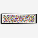 Tenango horizontal B (inspirado en el bordado tradicional mexicano) - Gina Villalobos | Cuadro decorativo de Canvas Lab