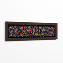 Tenango horizontal N (inspirado en el bordado tradicional mexicano) - Gina Villalobos | Cuadro decorativo de Canvas Lab