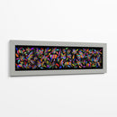 Tenango horizontal N (inspirado en el bordado tradicional mexicano) - Gina Villalobos | Cuadro decorativo de Canvas Lab