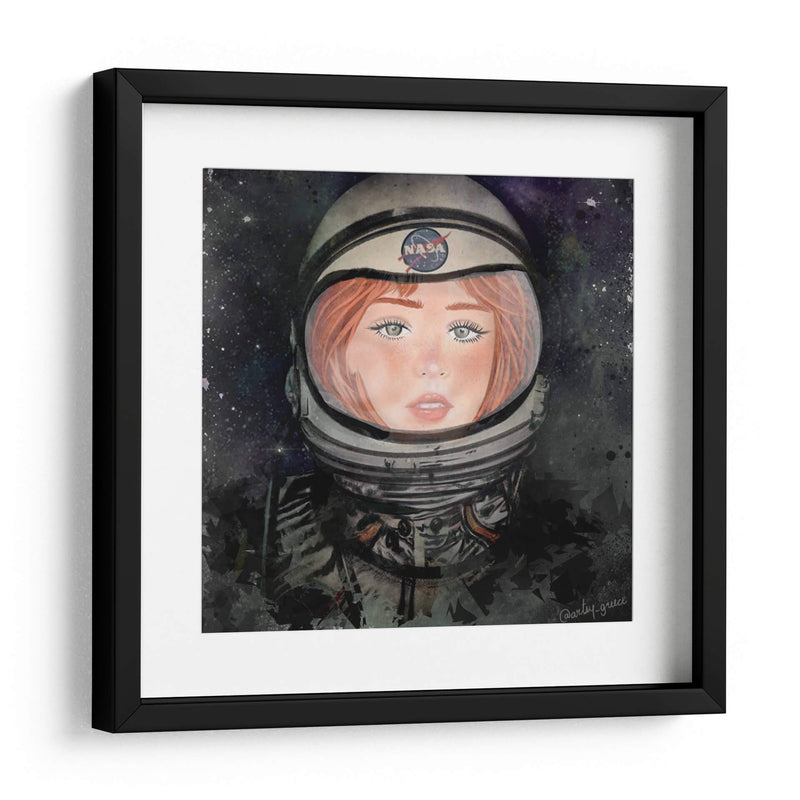 Astronauta Pelirroja - Artsy Greece | Cuadro decorativo de Canvas Lab