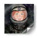 Astronauta Pelirroja - Artsy Greece | Cuadro decorativo de Canvas Lab