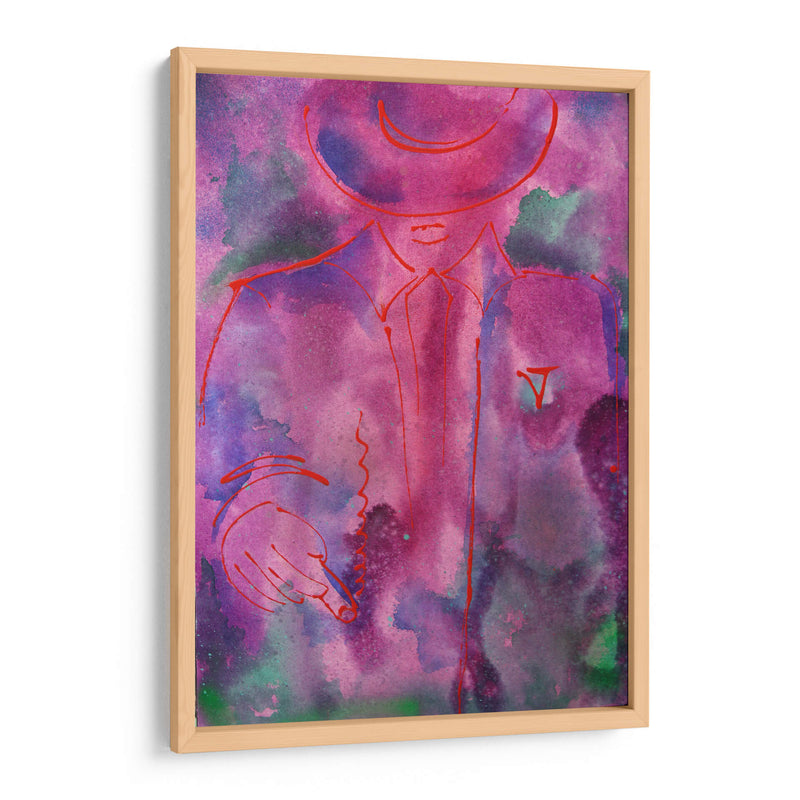 1.1 /15 El catrín - Alba Derbez | Cuadro decorativo de Canvas Lab