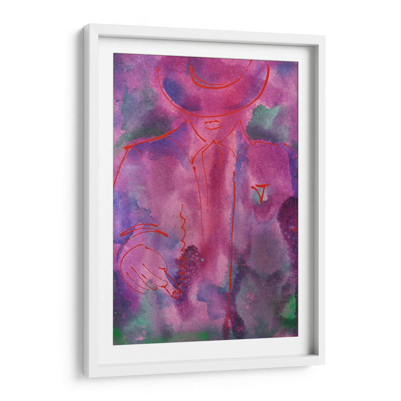 1.1 /15 El catrín - Alba Derbez | Cuadro decorativo de Canvas Lab