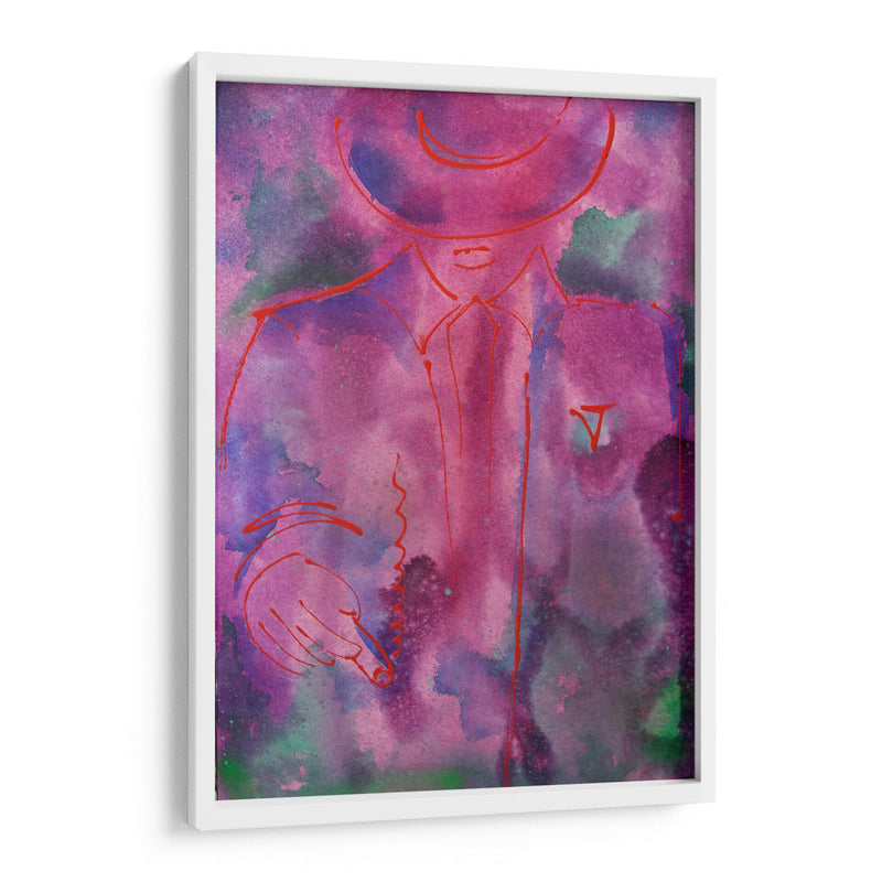 1.1 /15 El catrín - Alba Derbez | Cuadro decorativo de Canvas Lab