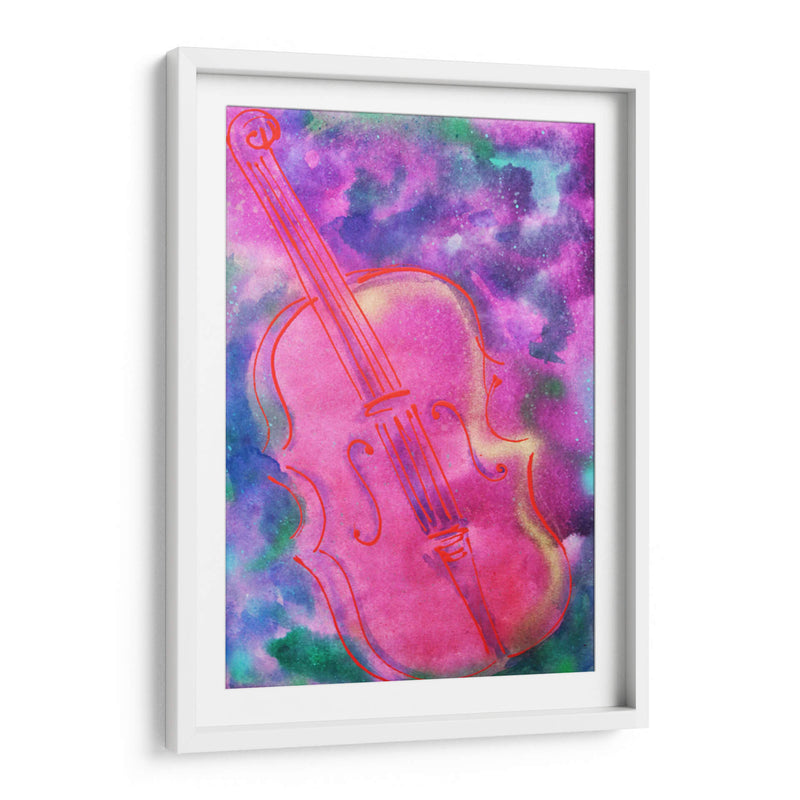 1.3 /15 El violín - Alba Derbez | Cuadro decorativo de Canvas Lab