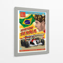 Ayrton Senna portada de cómic | Cuadro decorativo de Canvas Lab