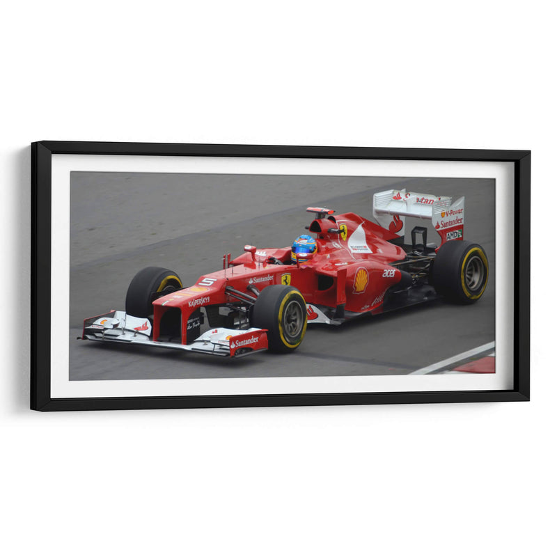 Fernando Alonso Ferrari - 2012 Grand Prix canadiense | Cuadro decorativo de Canvas Lab